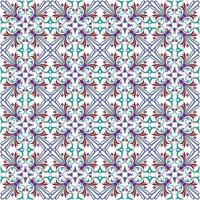 abstract background with colorful floral ornament vector