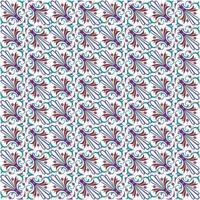 abstract background with colorful floral ornament vector