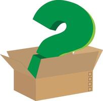 box question point vector