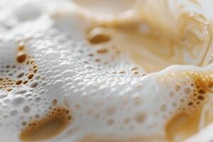 Coffee Cup Foam Background   of a cup of coffee with foam photo