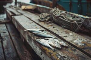 A boat with a net on it background photo