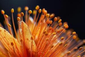 Flower with Water Droplets on It Background photo
