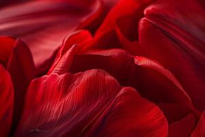 A  of Red Tulips, Nature Background photo