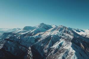 a view of the mountains from above background photo