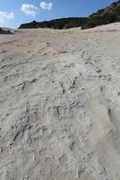 rocky seaside in Cyprus photo