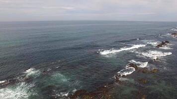 Sea Waves Top View video