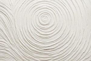 White Abstract Background with Circular Pattern photo