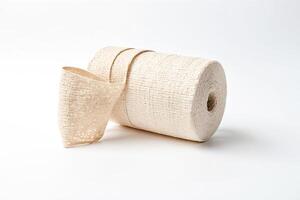 Roll of Natural Raffia Ribbon photo