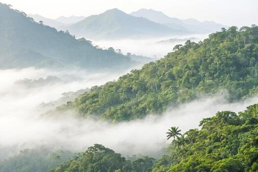Misty Mountain Rainforest photo