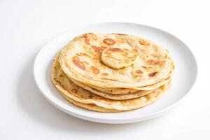 Stack of Indian Flatbreads photo