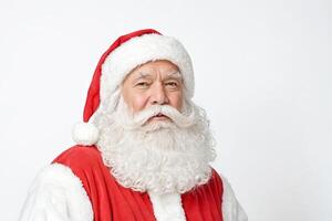 Santa Claus with a Serious Expression photo