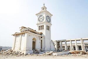 Ruins of a Clock Tower photo