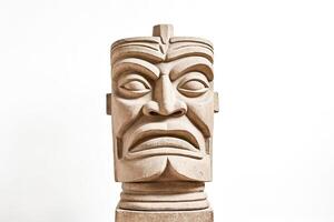 Stone Face Totem photo