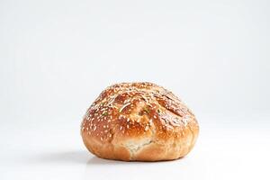 Close-up of a Sesame Seed Bun photo