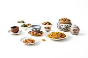 Chinese Tea Ceremony with Assorted Snacks photo