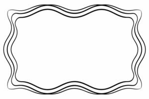 Elegant Frame Design with White Background, Illustration, Cartoons, Clipart, Line Art, Elegant frame design with white background, perfect for illustrations, cartoons, clipart, and line art vector