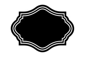 Elegant Frame Design with White Background, Illustration, Cartoons, Clipart, Line Art, Elegant frame design with white background, perfect for illustrations, cartoons, clipart, and line art vector