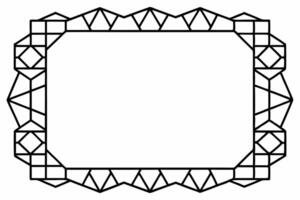 Elegant Frame Design with White Background, Illustration, Cartoons, Clipart, Line Art, Elegant frame design with white background, perfect for illustrations, cartoons, clipart, and line art vector