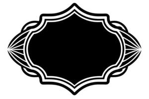 Elegant Frame Design with White Background, Illustration, Cartoons, Clipart, Line Art, Elegant frame design with white background, perfect for illustrations, cartoons, clipart, and line art vector