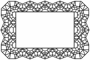 Elegant Frame Design with White Background, Illustration, Cartoons, Clipart, Line Art, Elegant frame design with white background, perfect for illustrations, cartoons, clipart, and line art vector