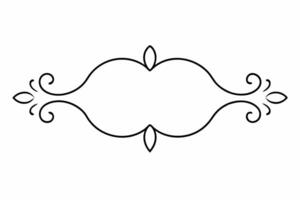 Elegant Frame Design with White Background, Illustration, Cartoons, Clipart, Line Art, Elegant frame design with white background, perfect for illustrations, cartoons, clipart, and line art vector
