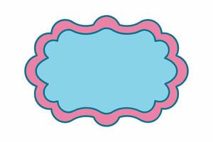 Elegant Frame Design with White Background, Illustration, Cartoons, Clipart, Line Art, Elegant frame design with white background, perfect for illustrations, cartoons, clipart, and line art vector