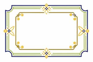 Elegant Frame Design with White Background, Illustration, Cartoons, Clipart, Line Art, Elegant frame design with white background, perfect for illustrations, cartoons, clipart, and line art vector