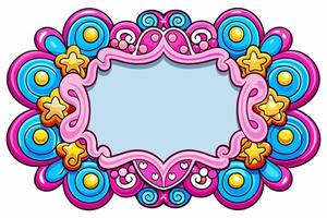 Elegant Frame Design with White Background, Illustration, Cartoons, Clipart, Line Art, Elegant frame design with white background, perfect for illustrations, cartoons, clipart, and line art vector