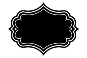 Elegant Frame Design with White Background, Illustration, Cartoons, Clipart, Line Art, Elegant frame design with white background, perfect for illustrations, cartoons, clipart, and line art vector