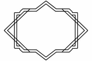 Elegant Frame Design with White Background, Illustration, Cartoons, Clipart, Line Art, Elegant frame design with white background, perfect for illustrations, cartoons, clipart, and line art vector