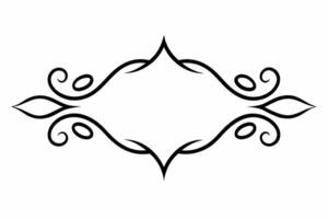 Elegant Frame Design with White Background, Illustration, Cartoons, Clipart, Line Art, Elegant frame design with white background, perfect for illustrations, cartoons, clipart, and line art vector