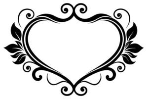 Elegant Frame Design with White Background, Illustration, Cartoons, Clipart, Line Art, Elegant frame design with white background, perfect for illustrations, cartoons, clipart, and line art vector