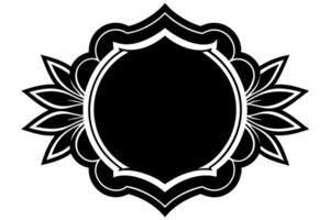 Elegant Frame Design with White Background, Illustration, Cartoons, Clipart, Line Art, Elegant frame design with white background, perfect for illustrations, cartoons, clipart, and line art vector