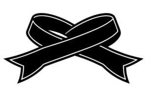 Elegant Ribbon with White Background Illustration, Cartoons, Clipart, and Line Art Design, Elegant ribbon design in various styles on a white background, perfect for any digital project. vector