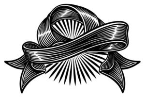 Elegant Ribbon with White Background Illustration, Cartoons, Clipart, and Line Art Design, Elegant ribbon design in various styles on a white background, perfect for any digital project. vector