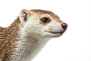 Close-up of a Ferret's Face photo