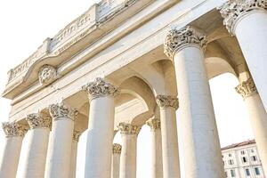 Ancient Roman Columns and Arches photo