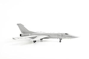 White Airplane Isolated on White Background photo
