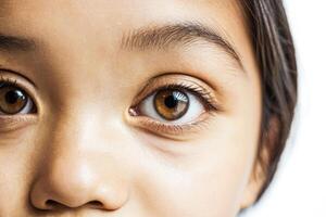 Close-up of a Child's Eye photo