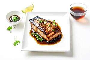 Grilled Fish with Soy Sauce and Lime photo