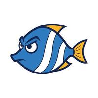 Danios fish dancing icon vector