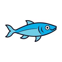 Danios fish learns icon vector