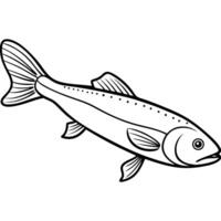 Danios fish lies icon vector