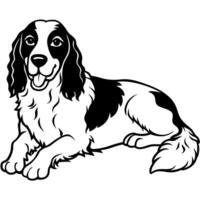 Dog Tick stands icon vector