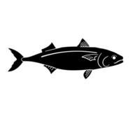 Seafood silhouettes flat illustration. Marine animal shapes. Underwater world. Biodiversity. Abstract shapes vector