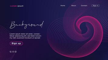 Background abstract blue pink light line color 02 vector