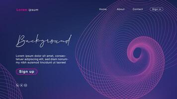Background abstract pink purple line curve color 03 vector