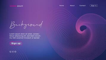 Background abstract pink purple line curve color 02 vector