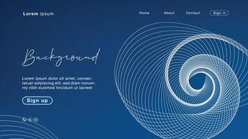 Background abstract classic blue white line curve color 01 vector