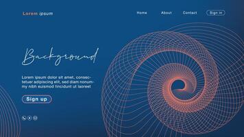 Background abstract navy blush beauty line curve color 01 vector